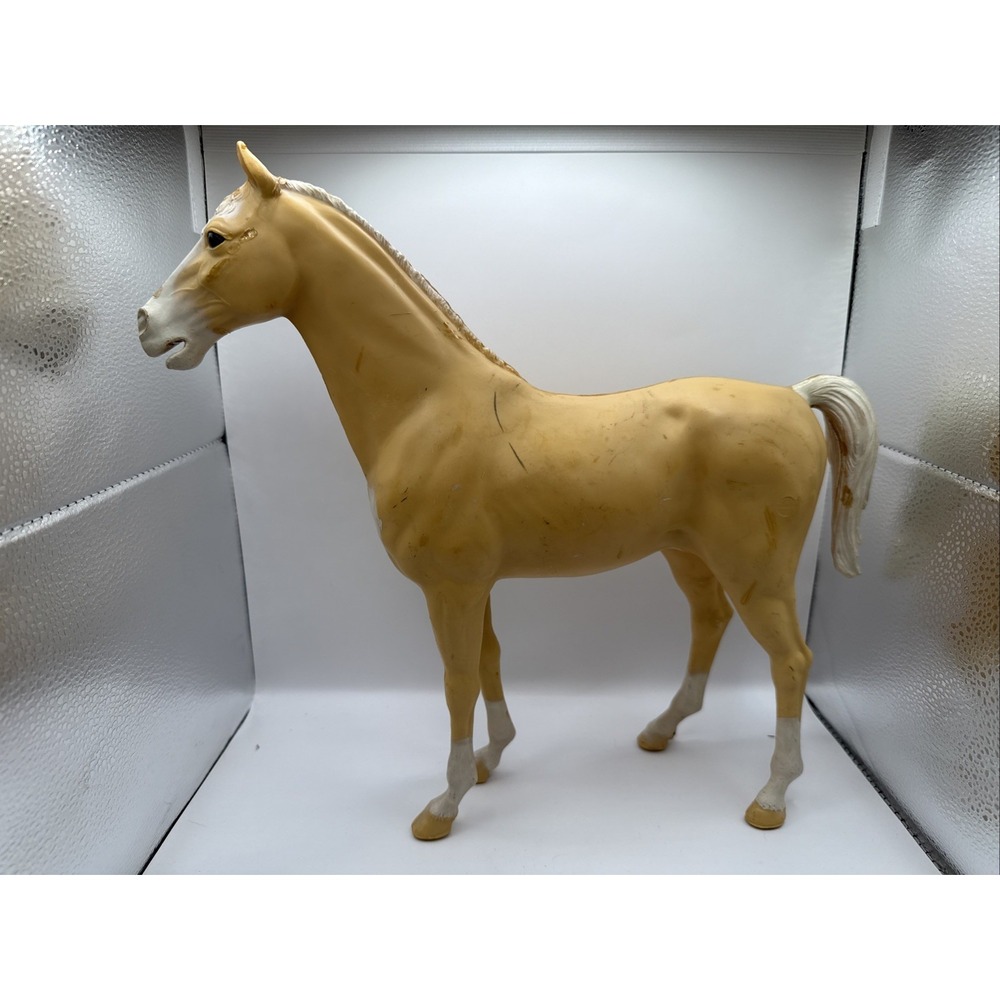 VTG Breyer Thunderbolt Horse Johnny West 1960s Louis Marx Palomino No Accessory